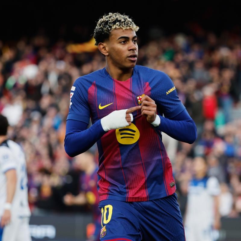 Lamine Yamal'dan Messi szleri