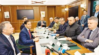 Ukrayna snr ABD'de izildi! 5 saatlik zirvede toprak pazarl