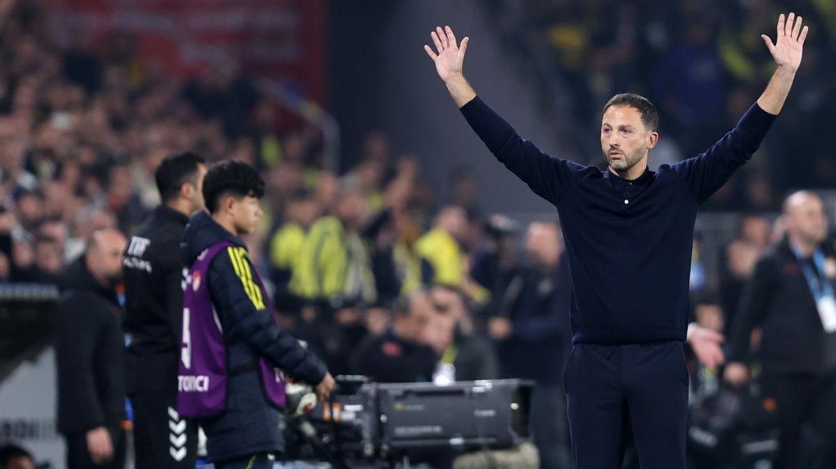 domenico tedesco fenerbahe galatasaray fotoraflar resimleri