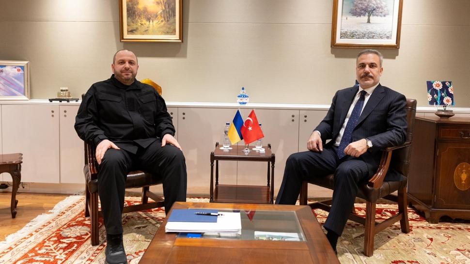 Bakan Fidan, Rüstem Umerov ile görüştü