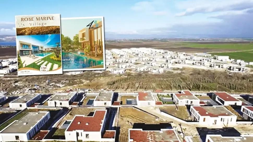 CHP'li belediye lm villalar'ndan habersiz!