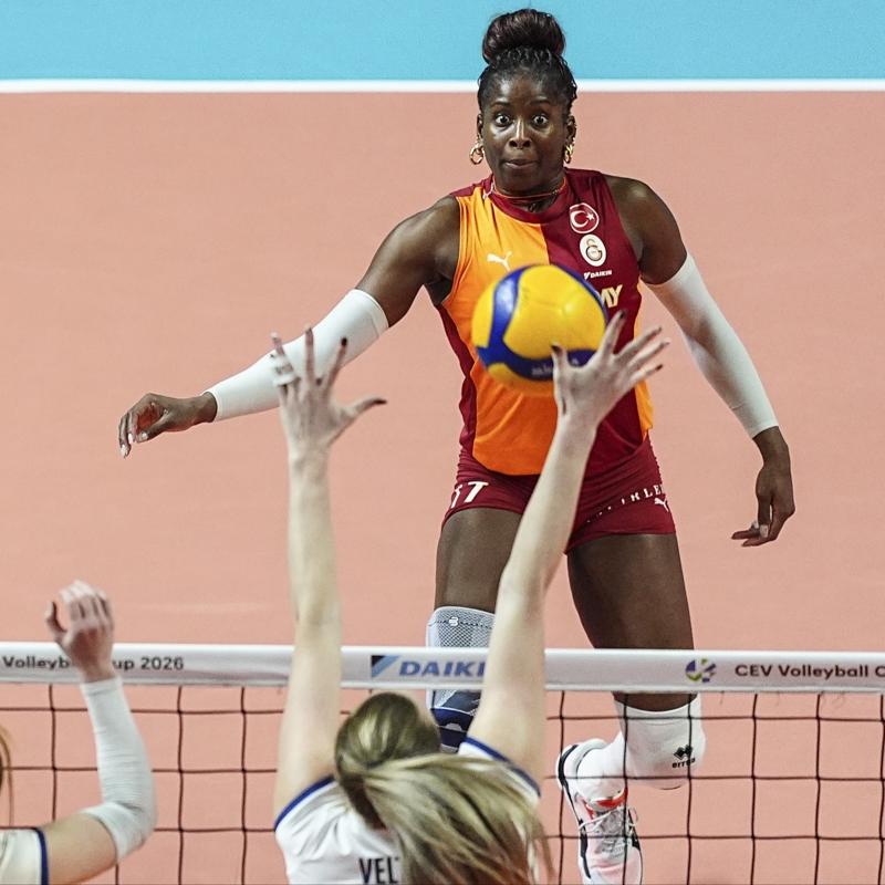 Galatasaray, CEV Kupas'nda 8'li final turuna ykseldi