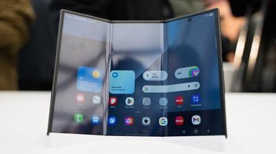 Galaxy Z TriFold: ��e katlanan en geli�mi� Samsung