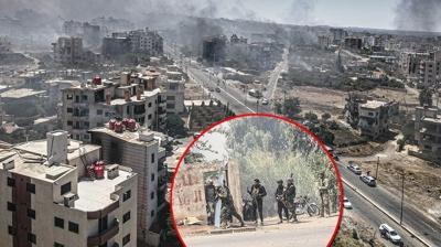 Katil srail maalarndan Suriye'de provokasyon