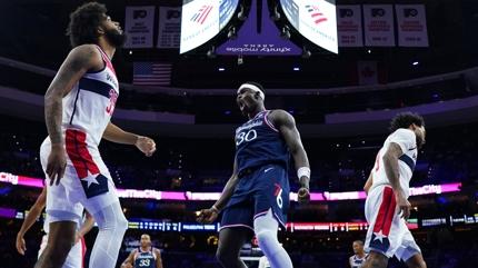 Adem Bona'l 76ers, evinde galip