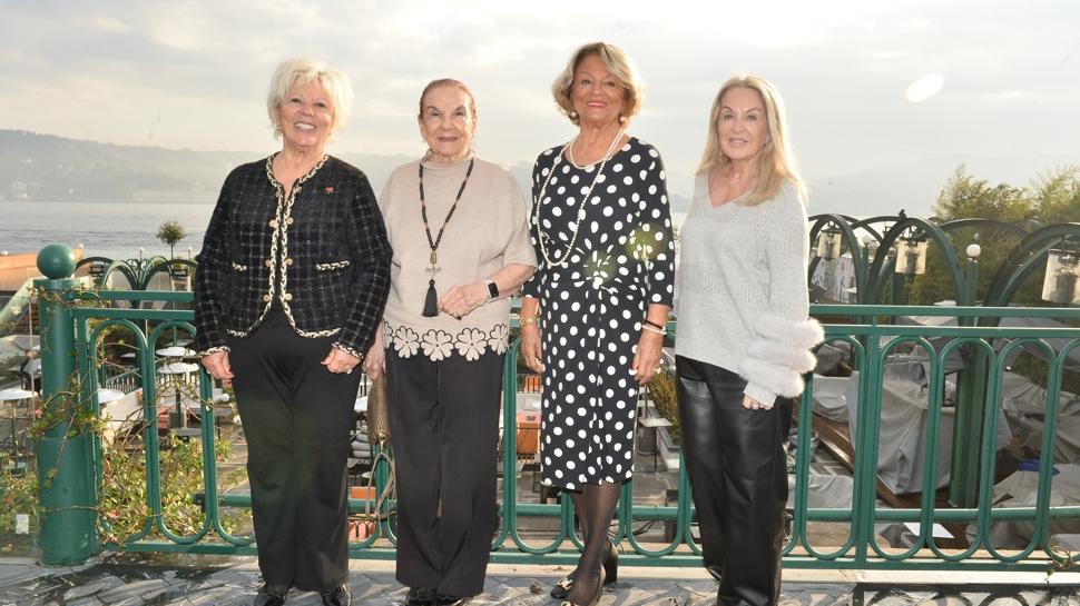 Cemiyet hayatının ünlü isimleri yeni yıl kermesinde buluştu!