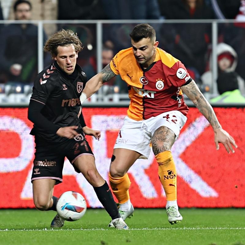 Galatasaray ile Samsunspor, 65. kez kar karya