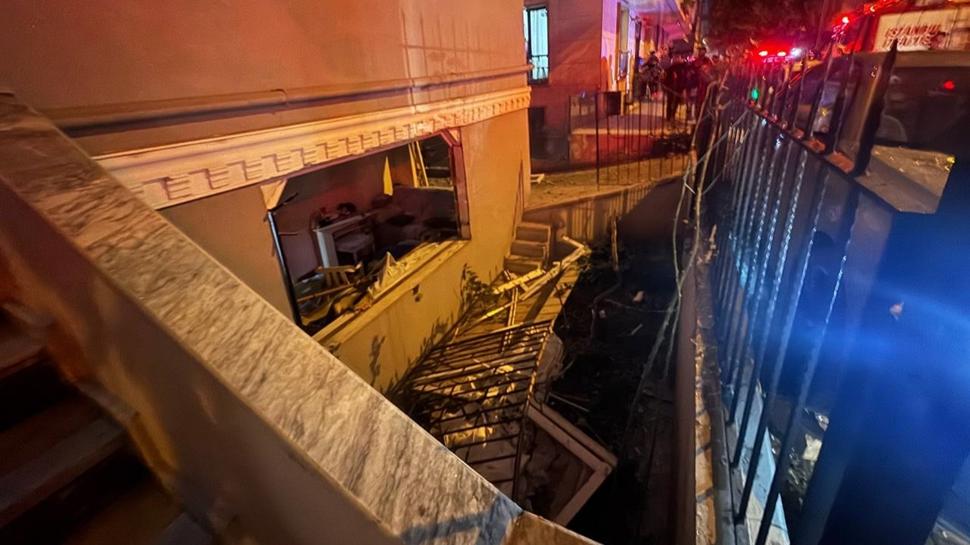 Güngören'de korkutan patlama: 2 yaralı