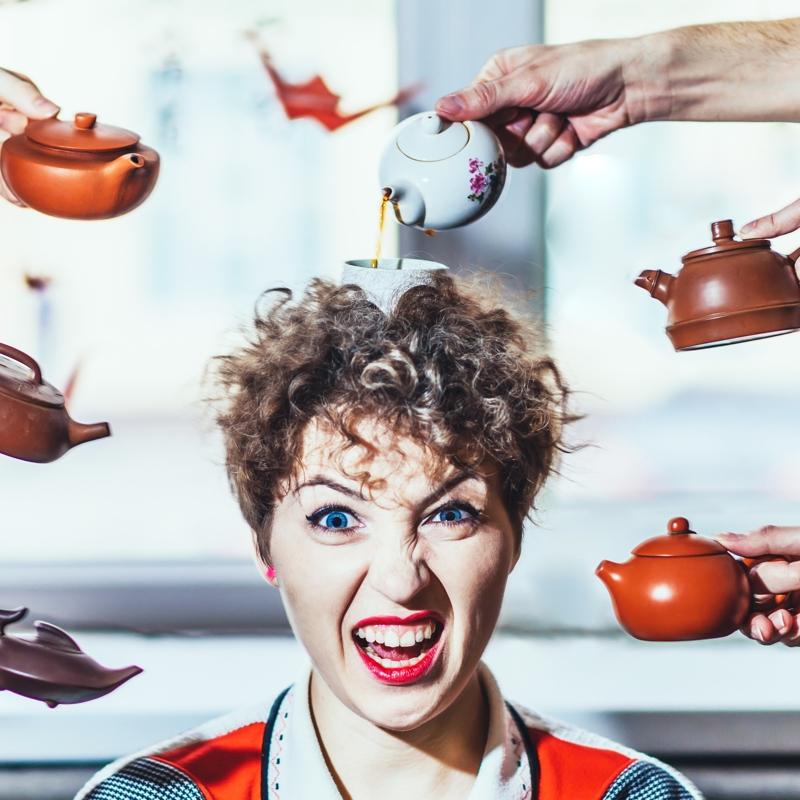 Kafadaki ar kovann susturuyor! Kafa karklna dur diyen iecekler