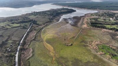 Sular ekilince ortaya kt... Tarihi yap yeniden gndeme geldi