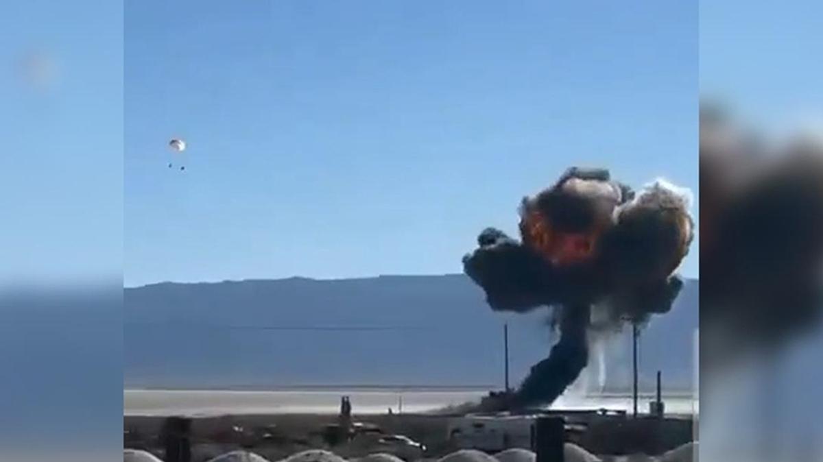 F-16 d ABD Hava Kuvvetleri Kaliforniya olay fotoraflar resimleri