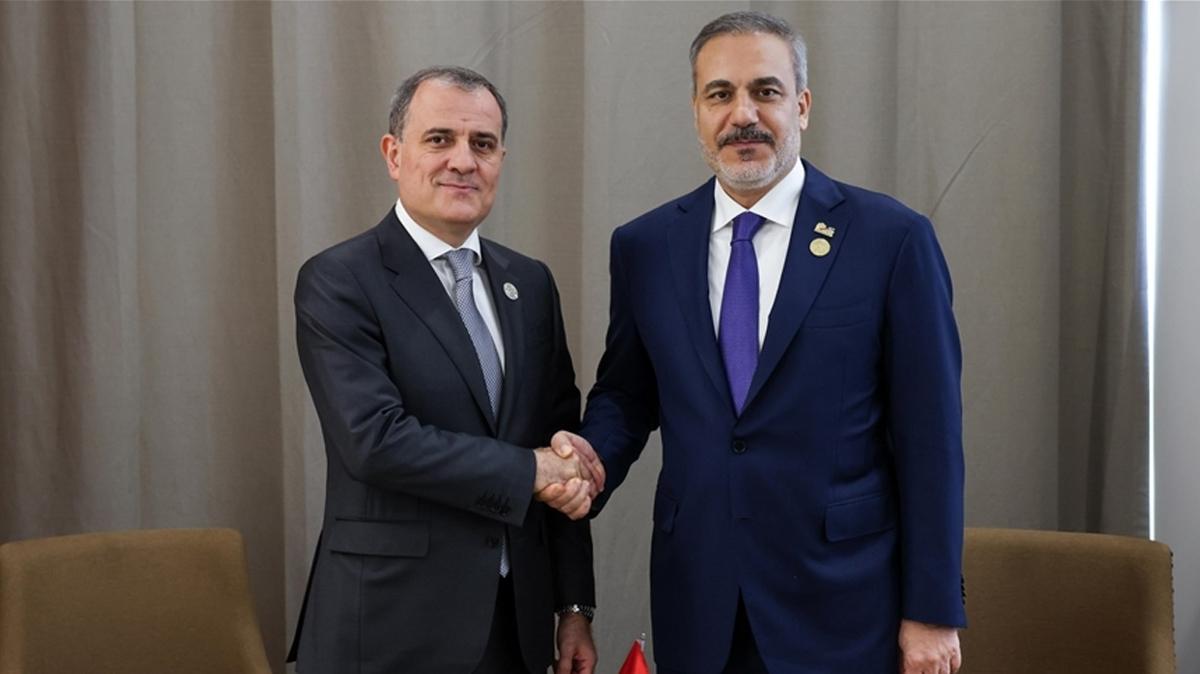 Dileri Bakan Hakan Fidan Bakan Fidan Azerbaycan Dileri Bakan Ceyhun Bayramov fotoraflar resimleri