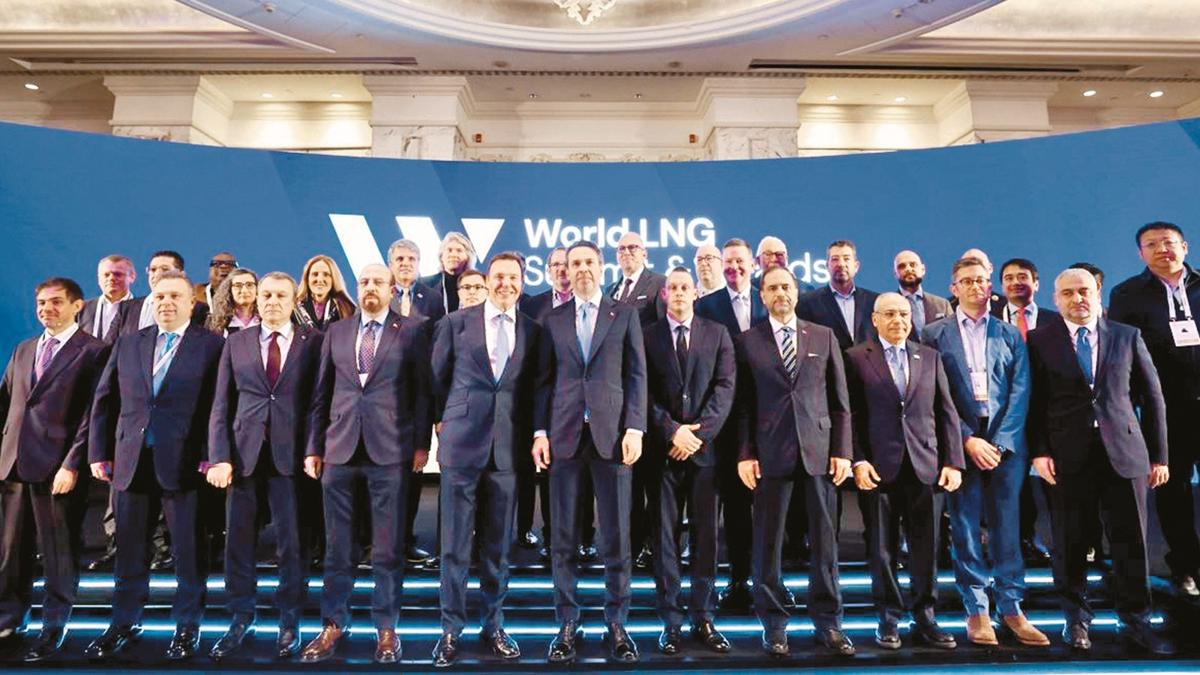 Dnya LNG Zirvesi stanbul BOTA Alman SEFE fotoraflar resimleri