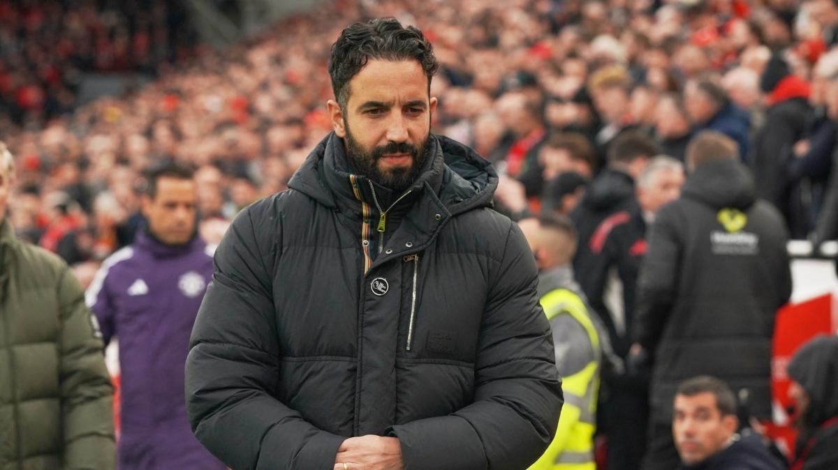 Ruben Amorim Manchester United Premier Lig fotoraflar resimleri