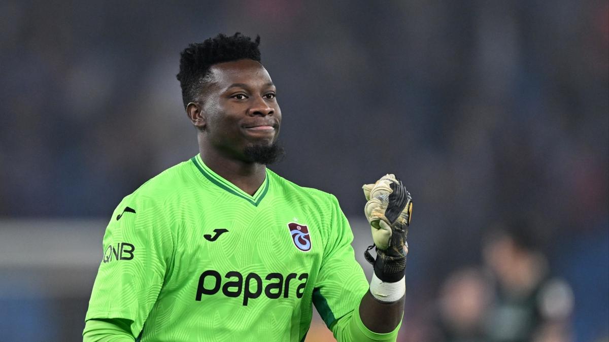 andre onana trabzonspor kamerun fotoraflar resimleri