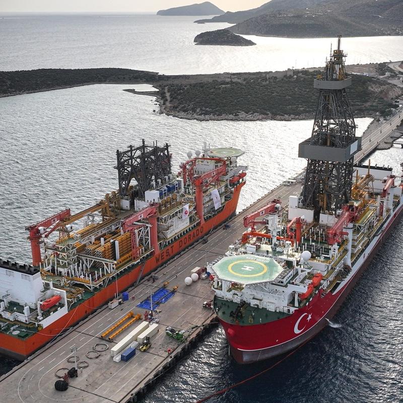 Trkiye'nin enerji filosuna takviye! ki yeni dev yan yana geldi