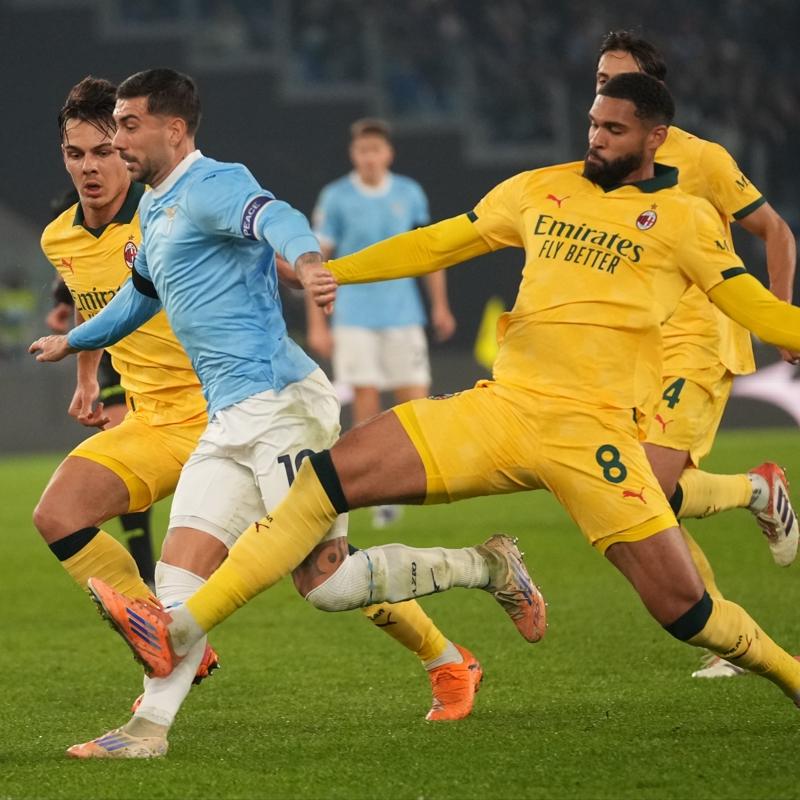 talya Kupas'nda Lazio, Milan' saf d brakt