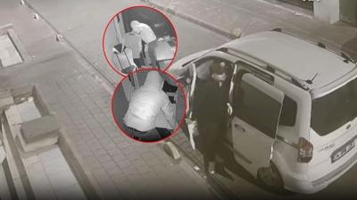 Film gibi soygun: 200 kiloluk kasayı dakikalar içinde taşıdılar