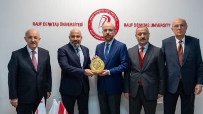 Rauf Denkta niversitesi ile Prof. Dr. Fuat Sezgin Vakf arasnda Bilim Tarihi birlii Protokol imzaland