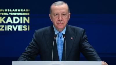 Bakan Erdoan'dan CHP'ye barts tepkisi: Kadn haklar cellatlarn nasl unutabiliriz?