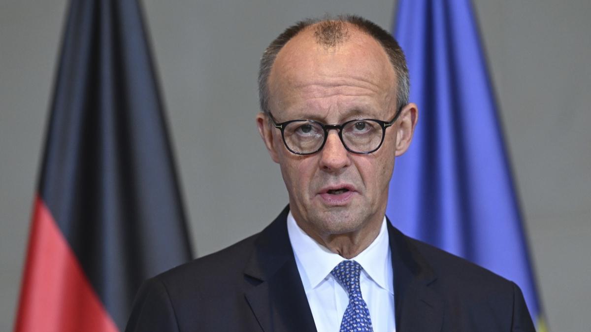 Merz srail Ziyareti Sol Parti Eletirisi Almanya Babakan fotoraflar resimleri