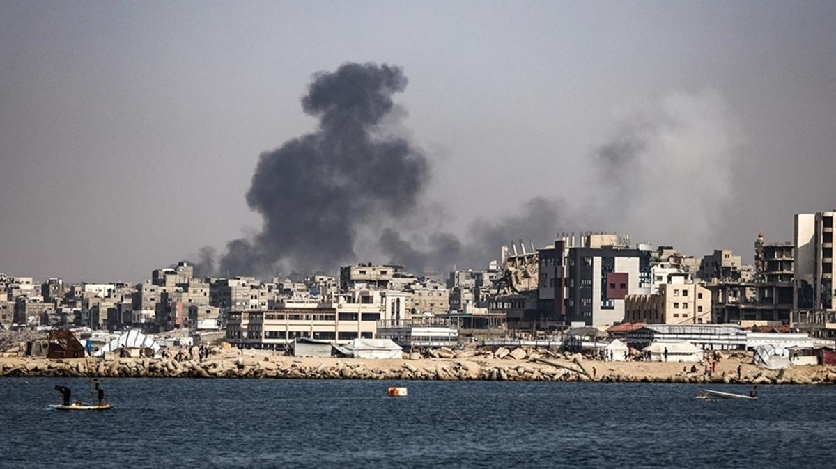 srail saldrs Gazze eridi Han Yunus fotoraflar resimleri