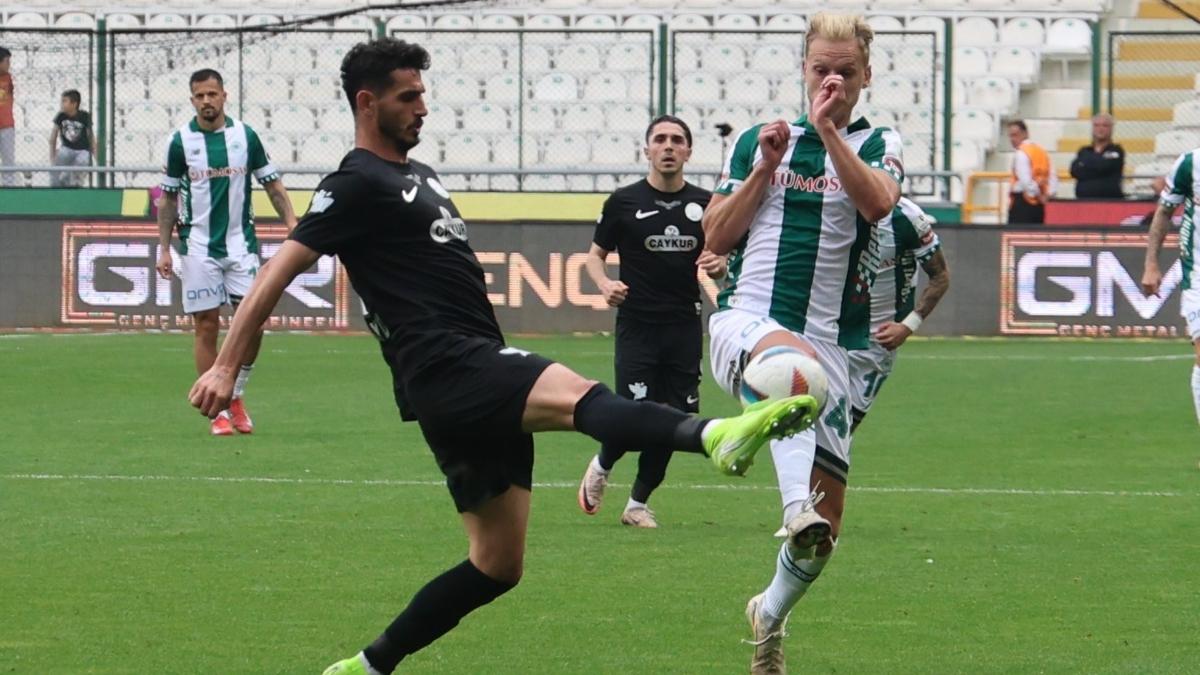 konyaspor sper lig aykur rizespor fotoraflar resimleri