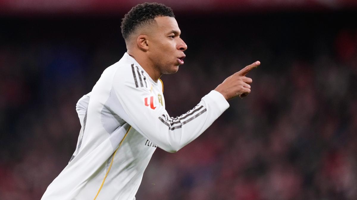 kylian mbappe real madrid la liga fotoraflar resimleri