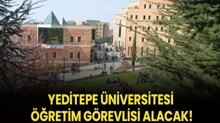 Yeditepe niversitesi retim Grevlisi alacak!