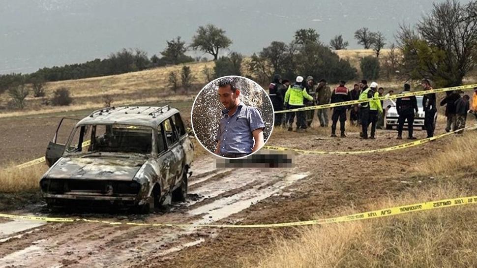 Köyde gizemli cinayet: Yanmış araçtan başsız ceset çıktı