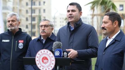 Bakan Kurum 'Asrın inşası' için rakam verdi: Günde 550 konut ürettik