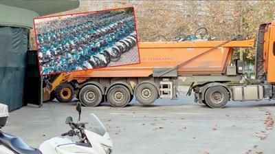 16 milyonun paras hafriyat kamyonunda! SBKE p oldu