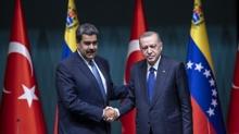 Bakan Erdoan, Venezuela Cumhurbakan Maduro ile grt