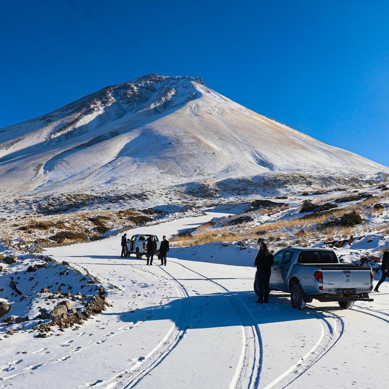 75 kilometre uzunlukta... Ar Da iin turizm ve gvenlik yolu tamamland!