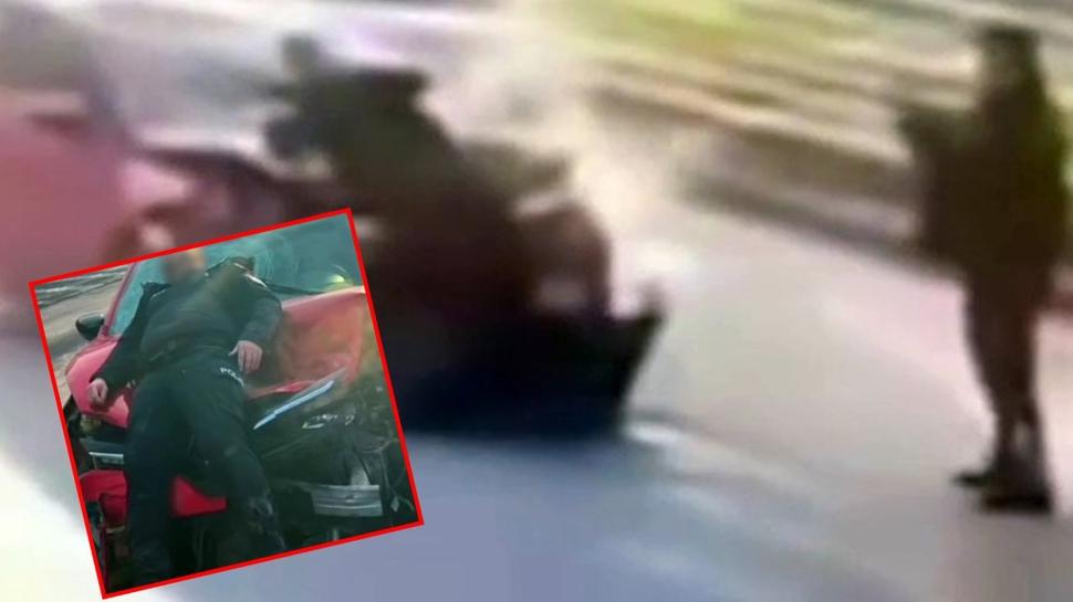 Eski karısının, yeni eşini aracıyla ezdi: Sosyal medya hesabında paylaştı