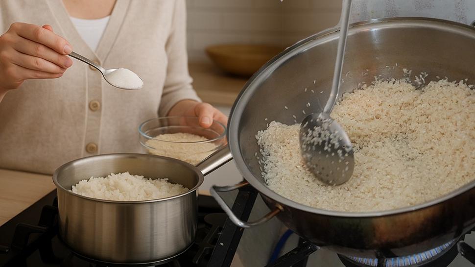 Pilav pişirirken neden şeker koyulmalı?