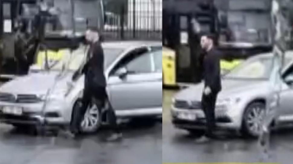 Şişli'de gündüz vakti magandalık: Durağın ortasında havaya ateş açtı, yakalandı