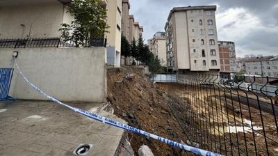 Kadky'de istinat duvar kt: Bina boaltld