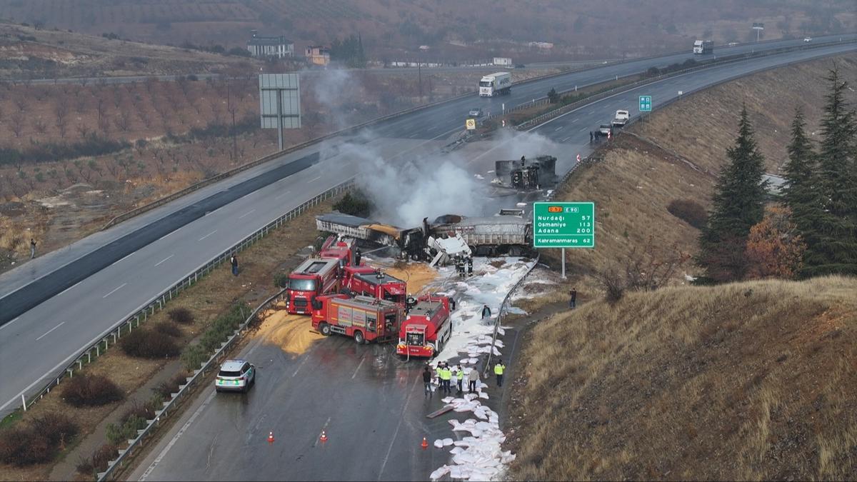 trafik kazas yangn kt tr arpt fotoraflar resimleri