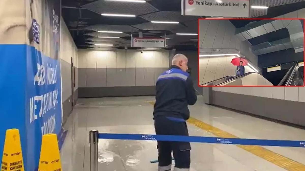 istanbul ya metro su baskn yenibosna fotoraflar resimleri