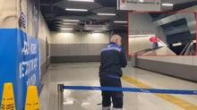 stanbul'da her yamur ayn ile: Metro istasyonunu su bast
