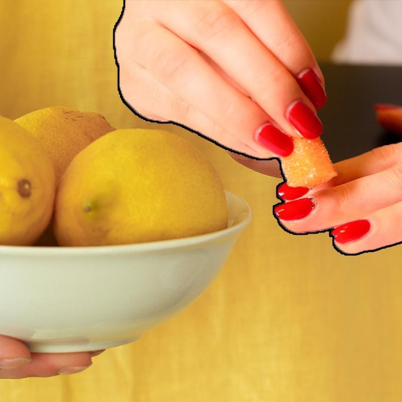 Trnaklara limon srmek faydal m? Uzmanlar aklad