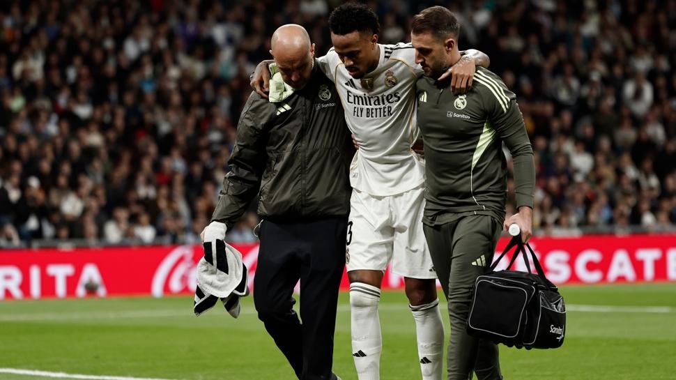 Eder Militao'dan Real Madrid'e kötü haber! 4 ay sahalardan uzak kalacak