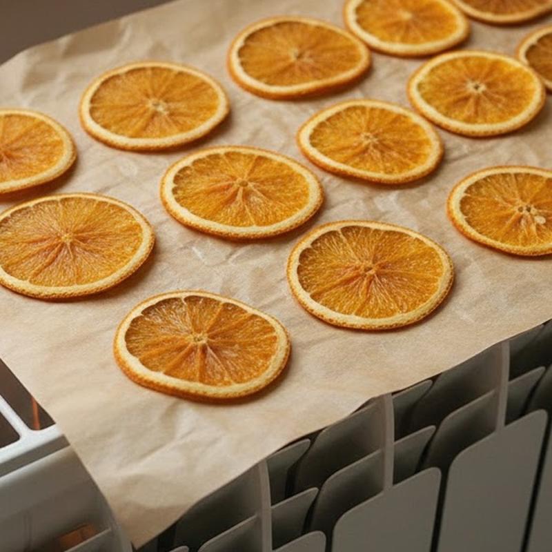 Peteklerin zerinde portakal nasl kurutulur? 5 admda hazr