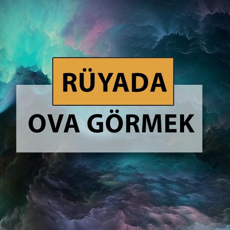 Rüyada ova görmek ne anlama gelir, ne demek? Rüyada ova görmek neye delalettir?