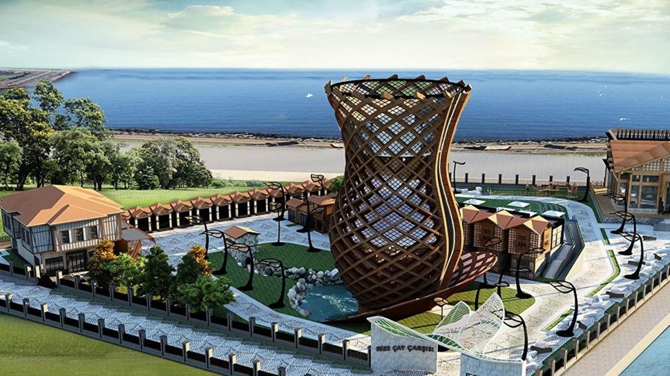 �ay�n yolculu�u m�zeye ta��n�yor... Rize'de proje ba�lad�