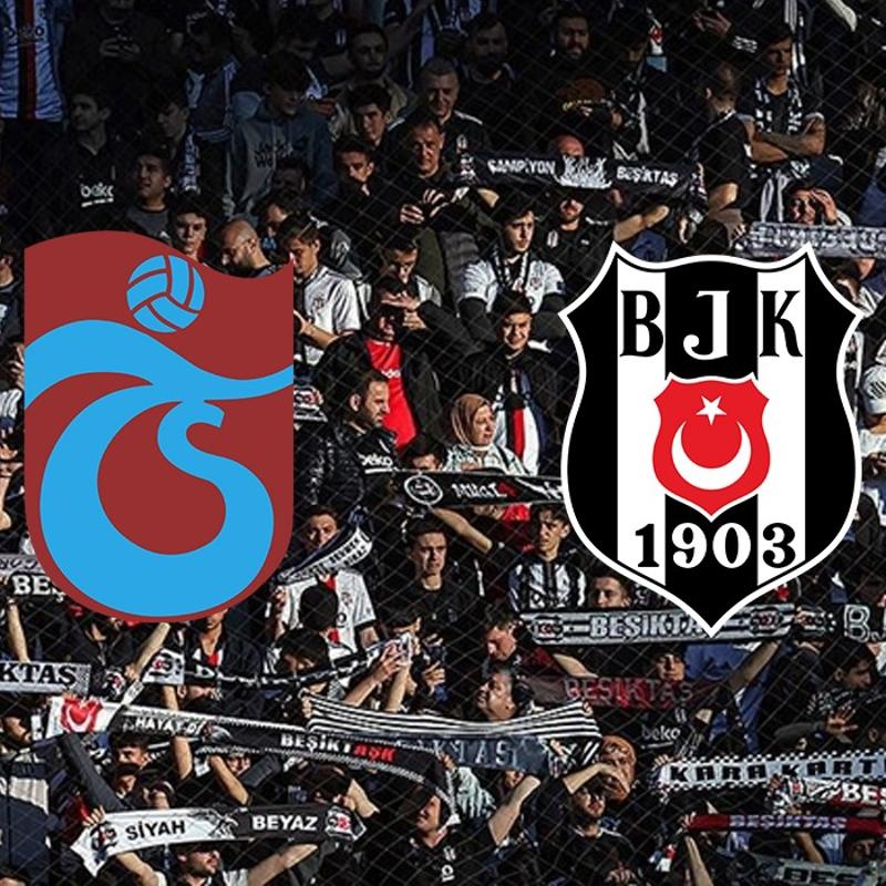 Derbide sk nlem! Trabzonspor-Beikta ma iin taraftar karar