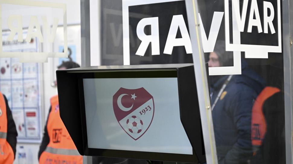 Süper Lig'de 15. haftanın VAR kayıtları açıklandı