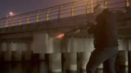 Pompal tfekle denize ate! Ses terapisi ban yakt