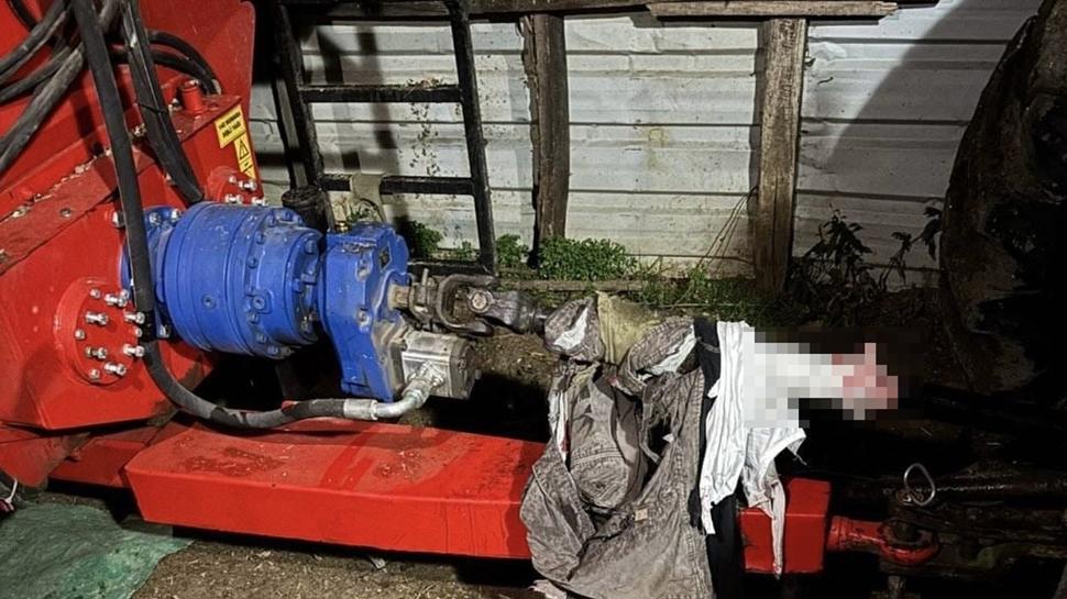 Samsun'da silaj makinesi facias! Kk ocuk feci ekilde can verdi